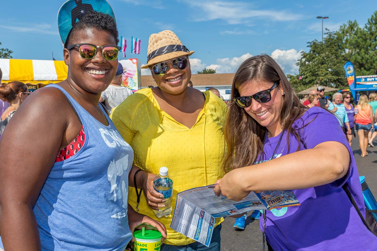 Smiles on Sunday at the Erie County Fair